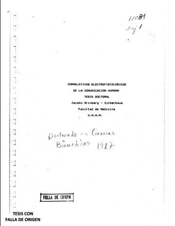 Correlativos electrofisiológicos de la comunicación humana pdf tesis doctoral unam